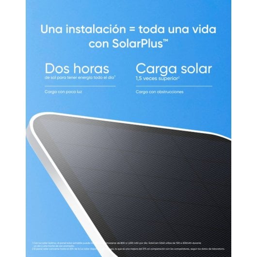 Caméra de surveillance extérieure WiFi solaire Eufy Security SoloCam S340 3K