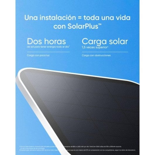 Câmara IP Eufy SoloCam S340 3K com painel solar, visão noturna e zoom 8x