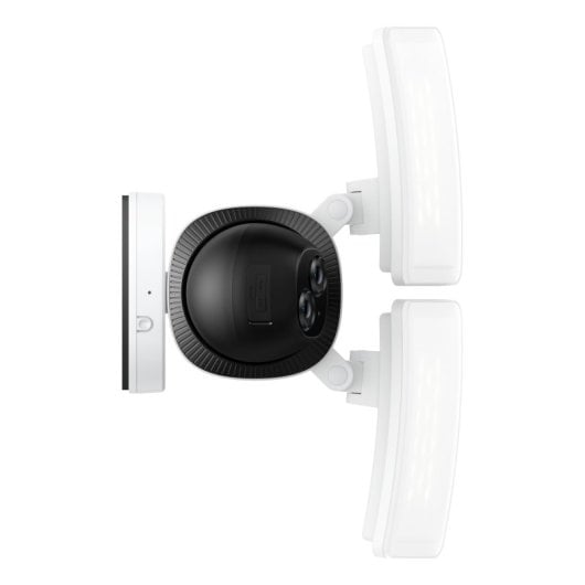 Caméra de sécurité Eufy E340 avec projecteur filaire, panoramique et inclinaison à 360°, enregistrement 24h/24 et 7j/7, double caméra