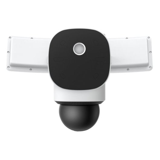 Caméra de sécurité Eufy E340 avec projecteur filaire, panoramique et inclinaison à 360°, enregistrement 24h/24 et 7j/7, double caméra