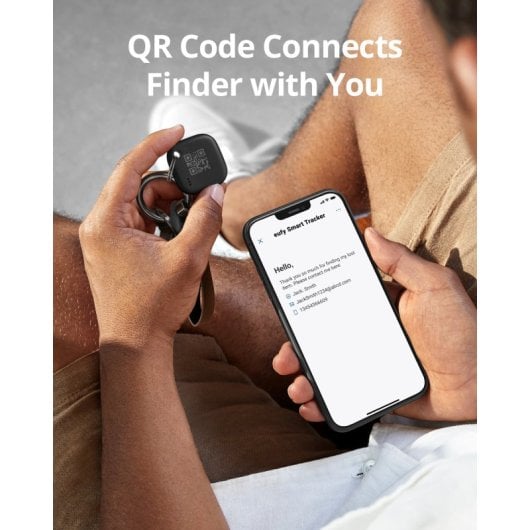 Eufy Security SmartTrack Link Localizador Universal Preto
