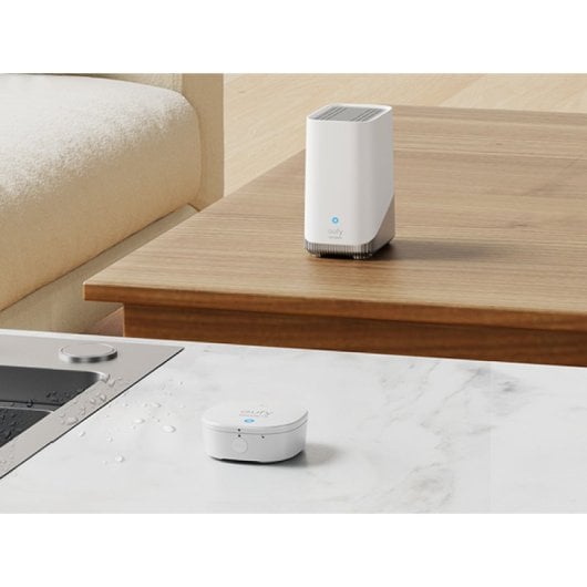 Capteur d'inondation et de gel sans fil Eufy Security 868 MHz compatible avec le système d'alarme Eufy