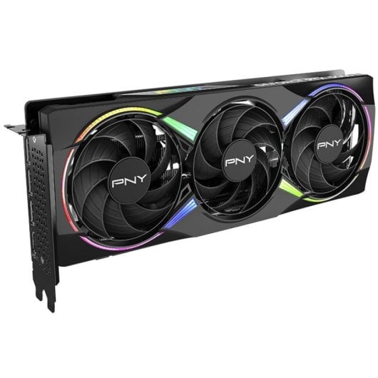 PNY GeForce RTX 5060 Ti EPIC-X RGB Overclocked Triple Fan 16GB GDDR7 Reflex 2 RTX AI DLSS4