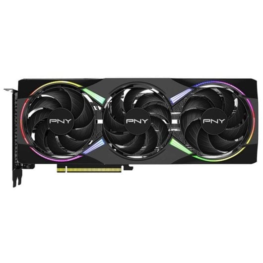 PNY GeForce RTX 5060 Ti EPIC-X RGB übertaktet, Dreifachlüfter, 8 GB GDDR7, Reflex 2 RTX AI, DLSS4