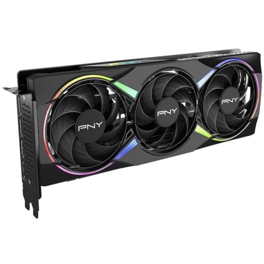 PNY GeForce RTX 5060 Ti EPIC-X RGB übertaktet, Dreifachlüfter, 8 GB GDDR7, Reflex 2 RTX AI, DLSS4