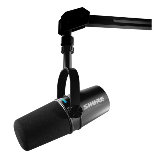Shure MV7i Micrófono Dinámico USB/XLR para Podcast y Streaming Negro