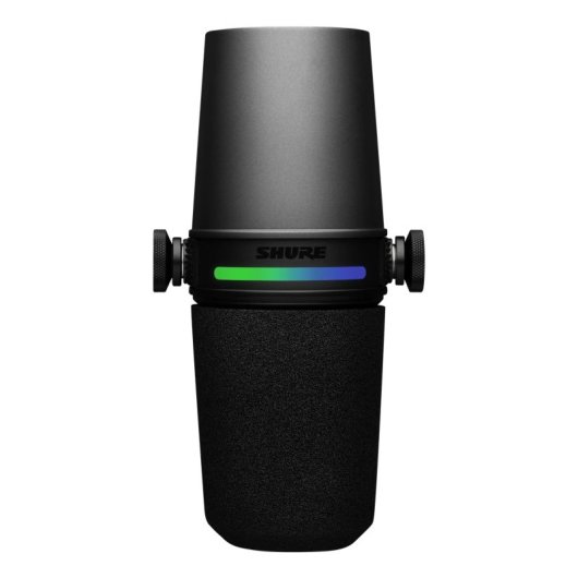 Shure MV7i Micrófono Dinámico USB/XLR para Podcast y Streaming Negro