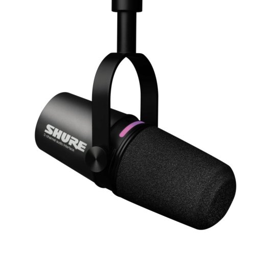 Shure MV7i Micrófono Dinámico USB/XLR para Podcast y Streaming Negro