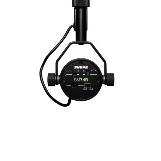 Shure SM7DB Micrófono Dinámico XLR con Preamplificador Integrado Negro