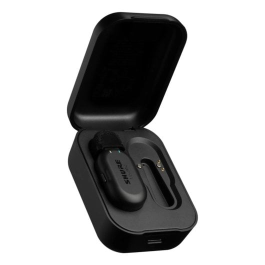 Shure MoveMic One Micrófono Inalámbrico Compacto para Móvil y Cámaras Negro