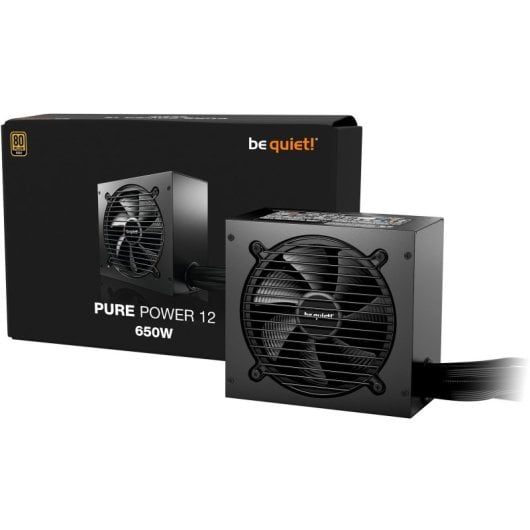 Be Quiet! PURE POWER 12 ATX 3.1 PCIe 5.1 650W 80 Plus Gold