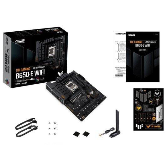 ASUS Pack TUF GAMING B650-E WIFI + Kioxia EXCERIA PLUS G4 2TB SSD PCIe 5.0 M.2 Gen5