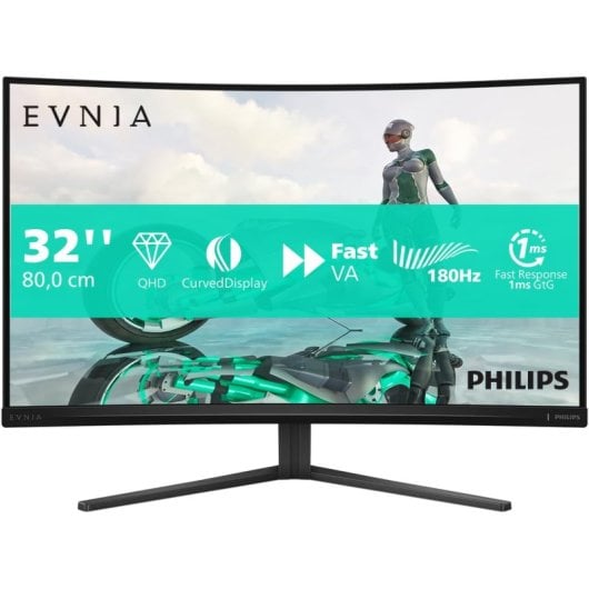 Philips Evnia 3000 32M2C3500L/00 31.5" LED Fast VA QHD 180Hz Curva