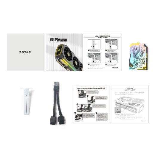 ZOTAC GAMING GeForce RTX 5070 AMP White Edition 12GB GDDR7 Reflex 2 RTX AI DLSS4