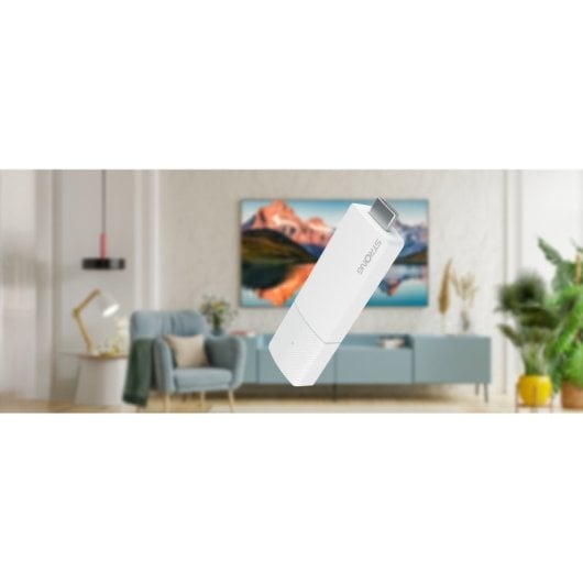Starker LEAP-AIR Google TV Stick HDMI UltraHD 4K HDR10+ H.265/HEVC Dolby Audio Weiß