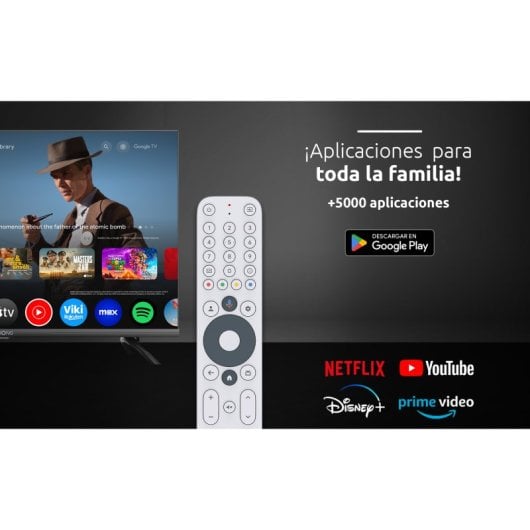 Starker LEAP-AIR Google TV Stick HDMI UltraHD 4K HDR10+ H.265/HEVC Dolby Audio Weiß