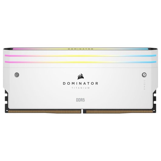Corsair Dominator Titanium RGB DDR5 6000 MHz 32 Go 2 x 16 Go CL30 Dual Intel XMP 3.0 et AMD EXPO