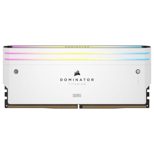 Corsair Dominator Titanium RGB DDR5 6000MHz 64GB 2x32GB CL30 Dual Intel XMP 3.0 y AMD EXPO