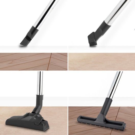 H.koenig STC62 Aspirador Ciclónico Sin Bolsa Para Suelos Tejidos Y Alfombras 850W