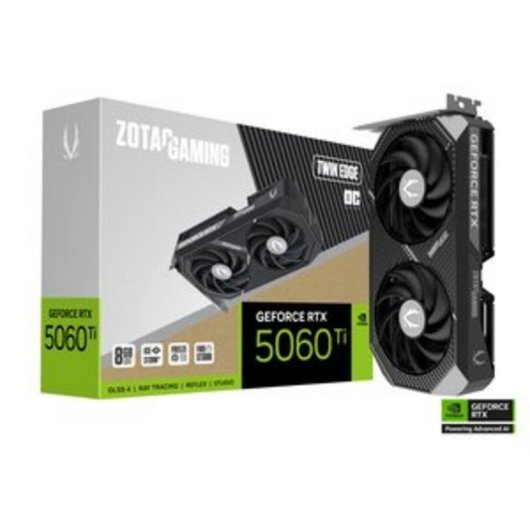 Grafikkarte Zotac GeForce RTX 5060 Ti Twin Edge OC 8GB GDDR7 Reflex 2 RTX AI DLSS4