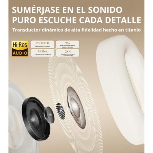 Cuffie Bluetooth con cancellazione attiva del rumore Edifier Atom Max, nere