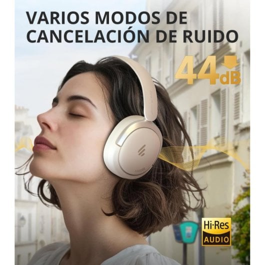 Cuffie Bluetooth con cancellazione attiva del rumore Edifier Atom Max, nere