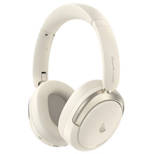 Edifier Atom Max Auriculares Bluetooth con Cancelación Activa de Ruido Marfil