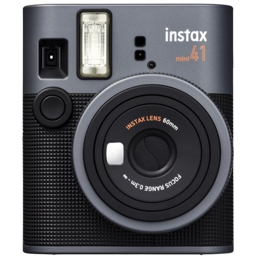 Fijifilm instax mini 41 Sofortbildkamera mit Blitz, Schwarz