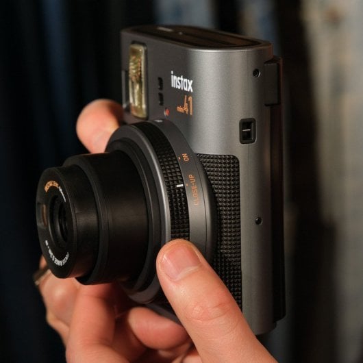 Fijifilm instax mini 41 Sofortbildkamera mit Blitz, Schwarz