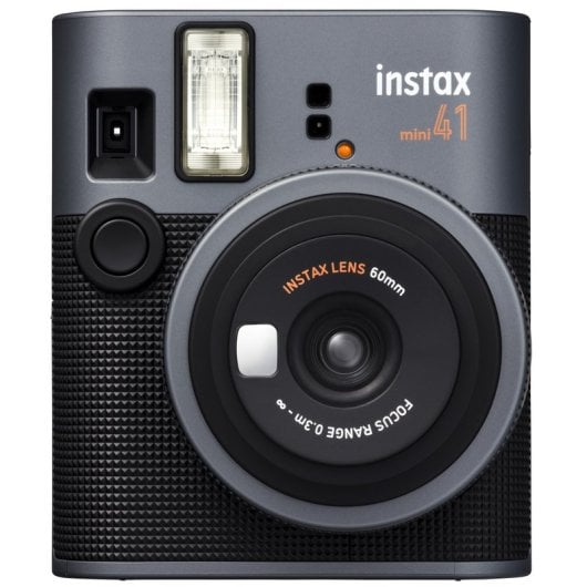 Fijifilm instax mini 41 Sofortbildkamera mit Blitz, Schwarz