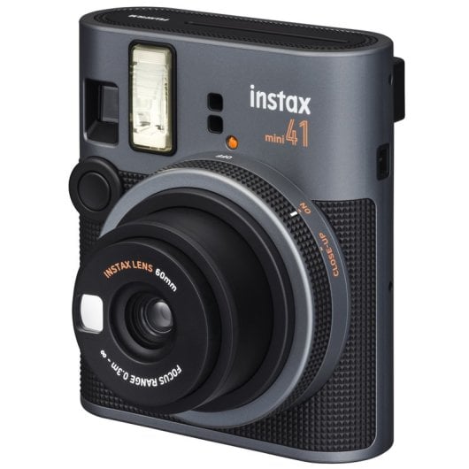 Fijifilm instax mini 41 Sofortbildkamera mit Blitz, Schwarz