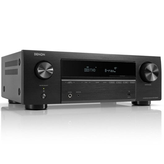 Denon AVR-X580BT Recetor AV UltraHD 8K com 5.2 Canais, Bluetooth e Dolby DTS-HD Preto