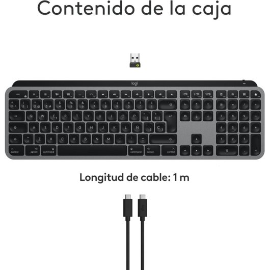 Logitech MX Keys S Teclado Sem Fios para Mac