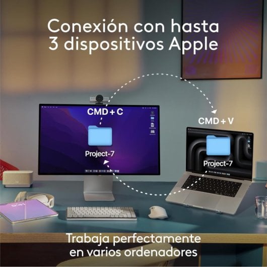 Logitech MX Keys S Teclado Sem Fios para Mac