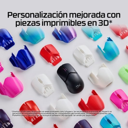 HyperX Pulsefire Saga Rato Gaming RGB Sensor 26K 8000Hz 6 Botões Preto
