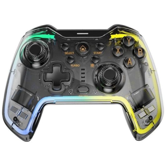 Gamepad Mars Gaming MGP-BT2 Bluetooth 5.0 RGB Neon Suporte Universal