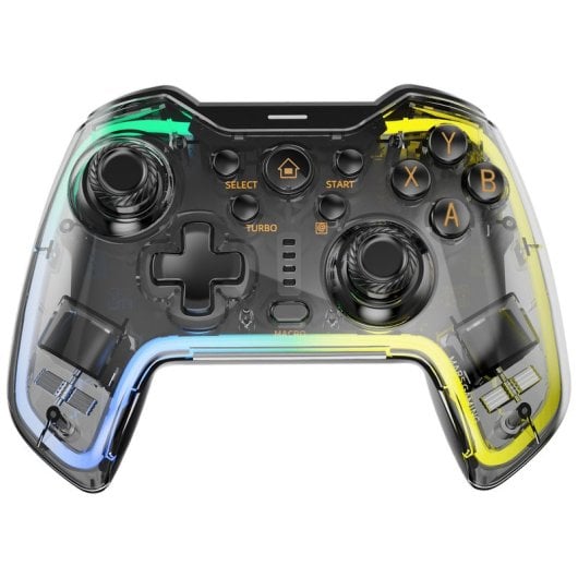 Mars Gaming Mgp-bt2 Manette de jeu Bluetooth 5.0 RGB Neon Adaptateur universel Smartphone jusqu'à 7 pouces