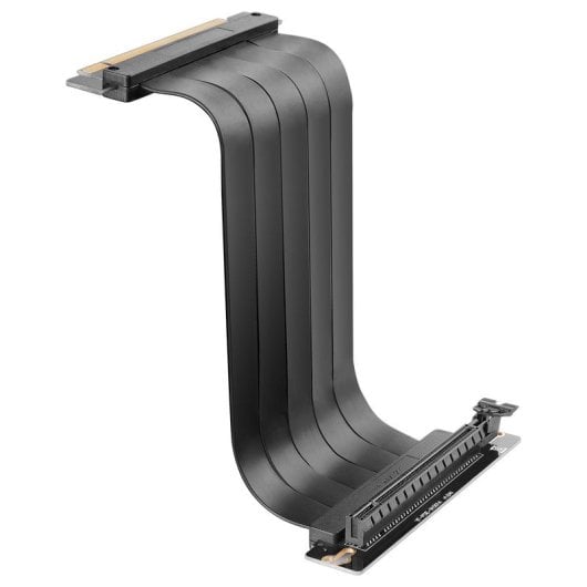 Mars Gaming Mca-pcie40 Riser-Kabel GPU PCIe 4.0 X16 90º-Anschluss Kupferkabel 30awg 300mm