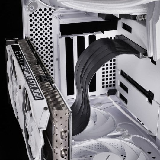Mars Gaming Mca-pcie40 Riser-Kabel GPU PCIe 4.0 X16 90º-Anschluss Kupferkabel 30awg 300mm