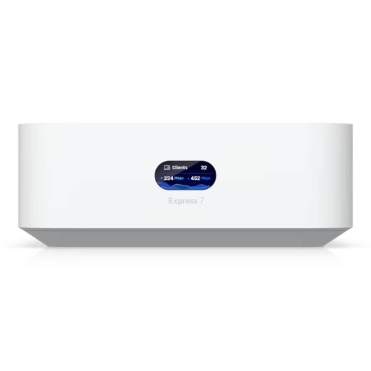 Ubiquiti UniFi Express 7 Gateway com Portas de Ligação Cloud 10G Escalável em Mesh WiFi 7 Branco