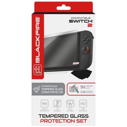 Blackfire Protector Cristal Templado Para Nintendo Switch 2