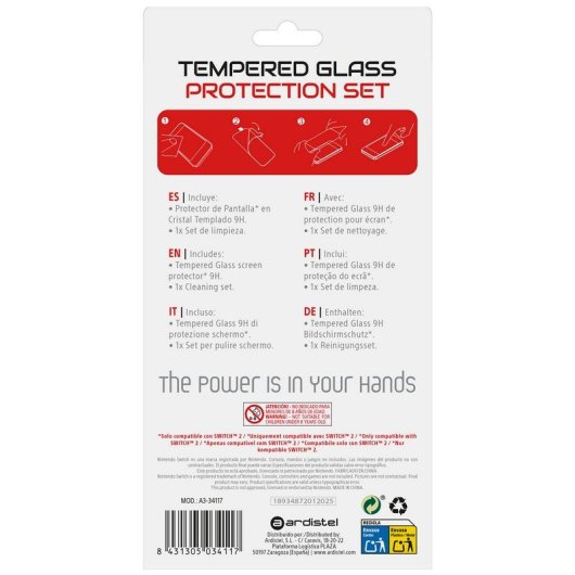 Blackfire Protector Cristal Templado Para Nintendo Switch 2