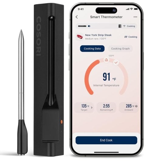 Cosori Smart Meat Termómetro de Cocina Inteligente
