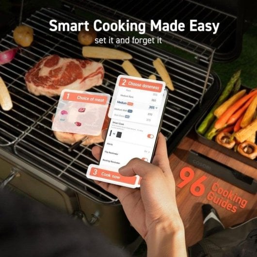 Termómetro Cosori Smart Meat Chef Edition Bluetooth IP67 Preto