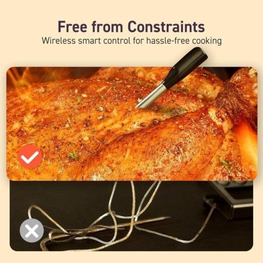 Termómetro Cosori Smart Meat Chef Edition Bluetooth IP67 Preto