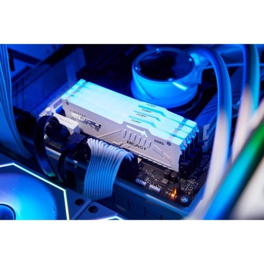 Kingston FURY Beast RGB DDR5 6000MHz 32GB 2x16GB CL30 Dual Intel XMP 3.0 y AMD EXPO