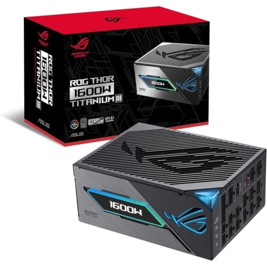 ASUS ROG -THOR-1600T3-GAMING Netzteil 1600 W 20+4 pin ATX ATX Grau