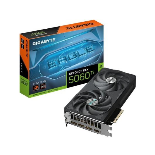 Gigabyte GeForce RTX 5060 Ti EAGLE OC 16GB GDDR7 Reflex 2 RTX AI DLSS4