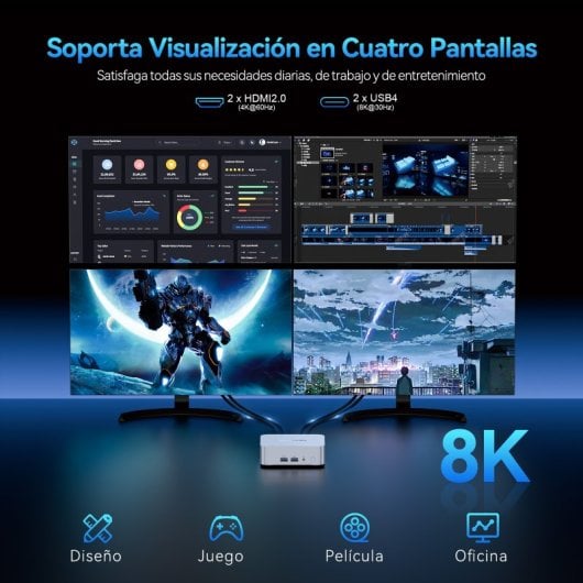 GEEKOM GT12 Pro Mini Pc Intel Core i9-12900HK/32GB/1TB SSD