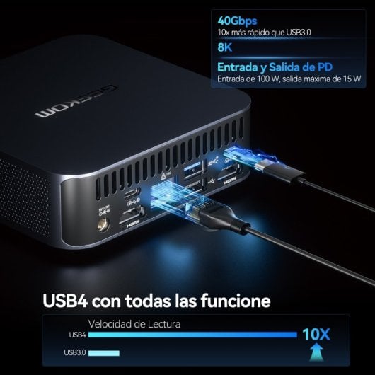 GEEKOM GT12 Pro Mini Pc Intel Core i9-12900HK/32GB/1TB SSD